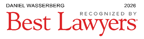 Daniel Wasserberg, recognized by Best Lawyers 2026