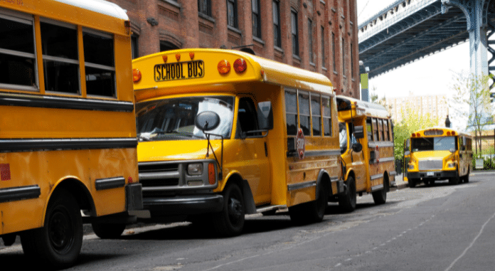 School Bus in NYC
