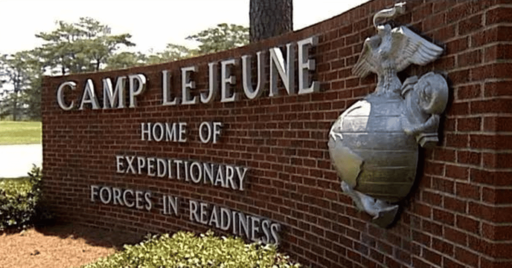 Camp Lejeune Sign