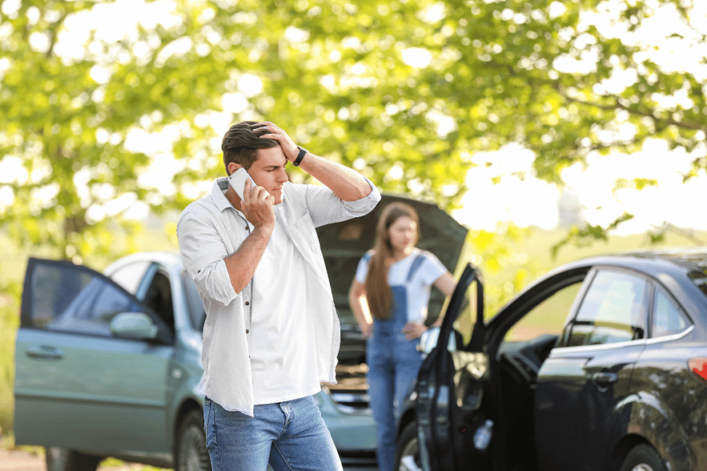 Determining fault after car accident