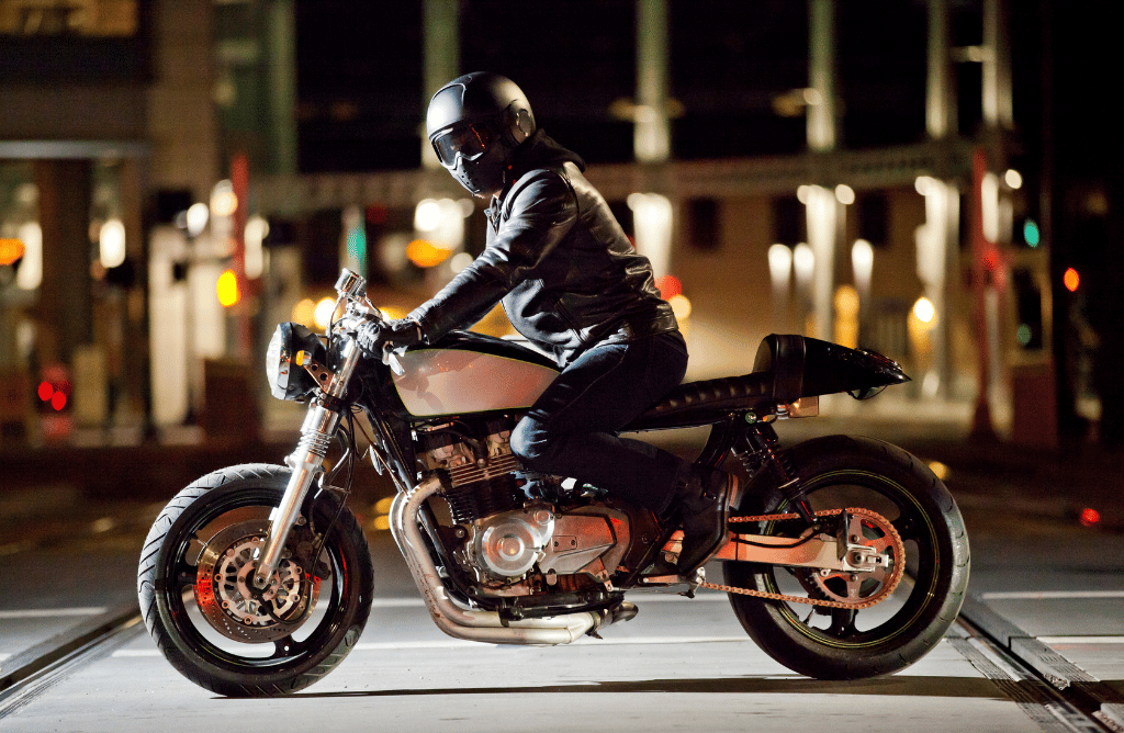 Photo of a NYC motorcycle driver before accident