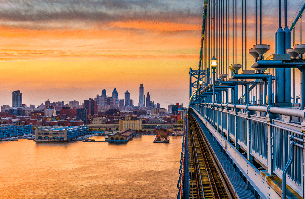 Photo of downtown Philadelphia
