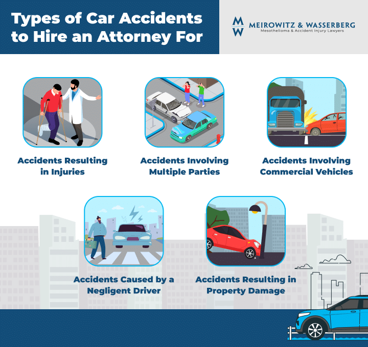 Types of Car Accidents to Hire an Attorney For