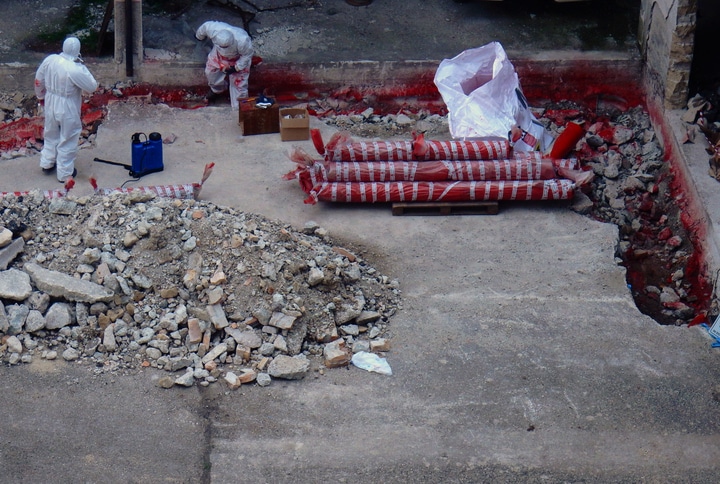 Asbestos removal